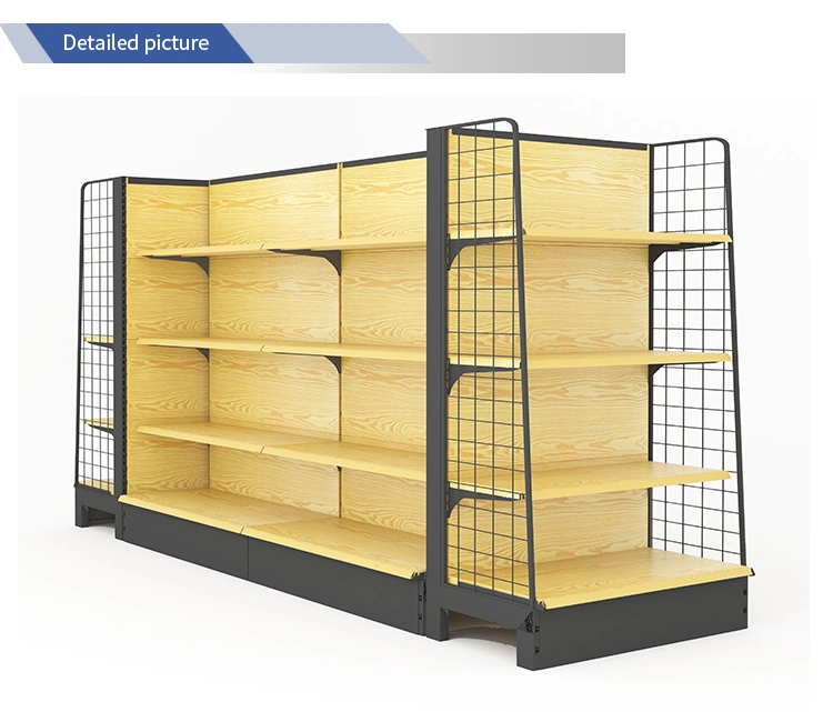 Dragonshelf Grocery Store Display Racks Shelves for General Store Supermarket Shelf Gondola Shelving