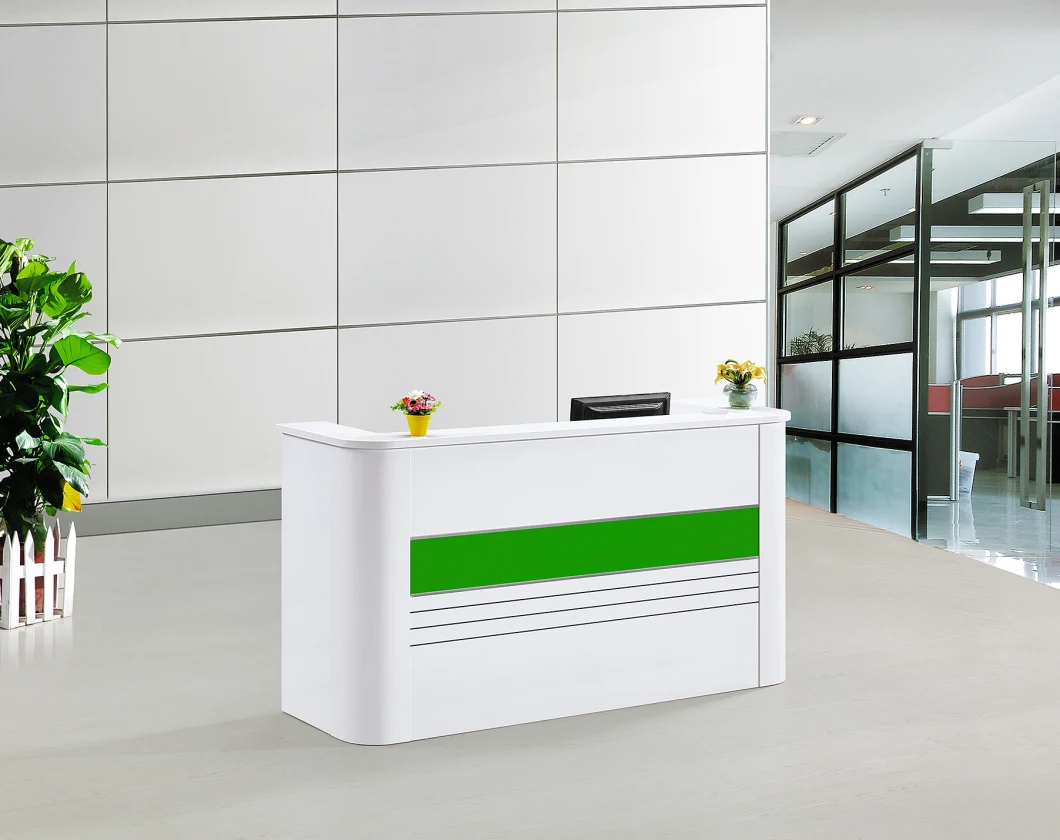 Office Reception Desk Beauty Salon Furniture Bar Hotel Checkout Counter