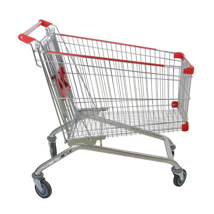 Supermarket Equipment Shopping Trolleys Convenience Store Shopping Cart Hand Push Mall Trolley for Shopping