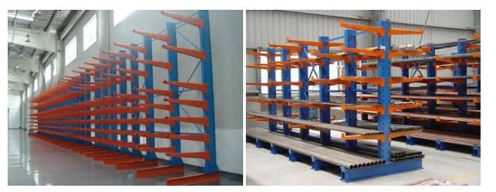 Industrial Double Side Cantilevered Storage Rack Cantilever Racking System