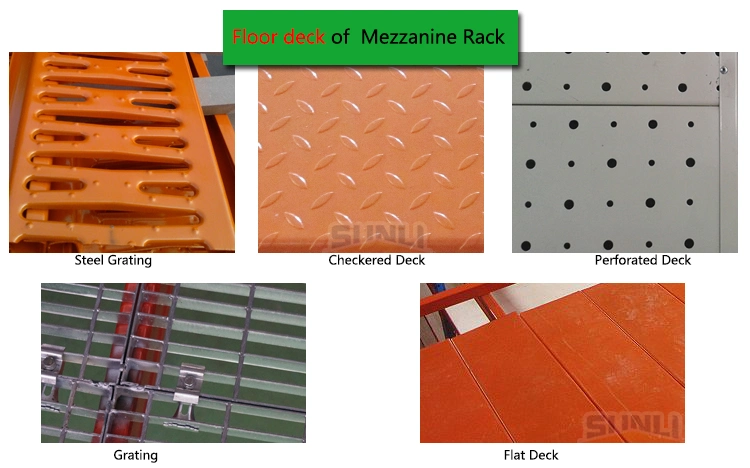 Industrial 500kg/M2 Shelving System Metal Rack Mezzanine