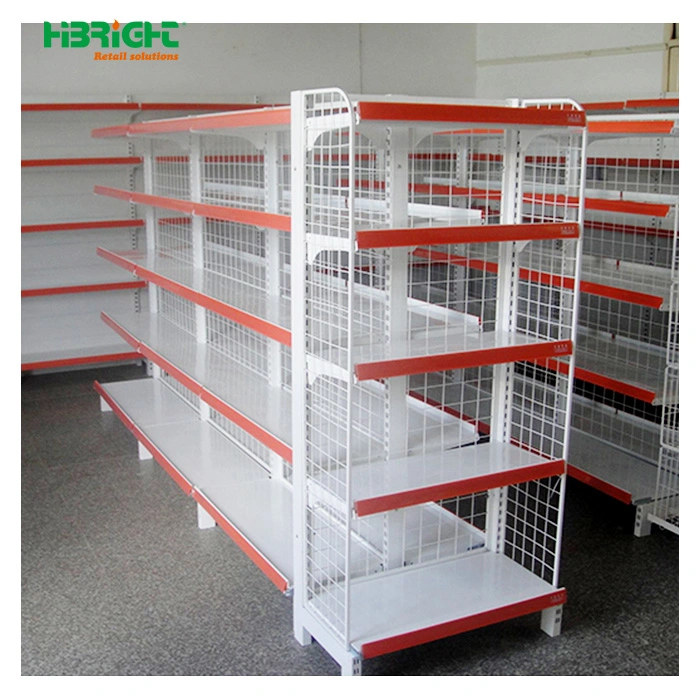 2022 Convenience Store Shelves Supermarket New Design Shelf Gondola Shelving