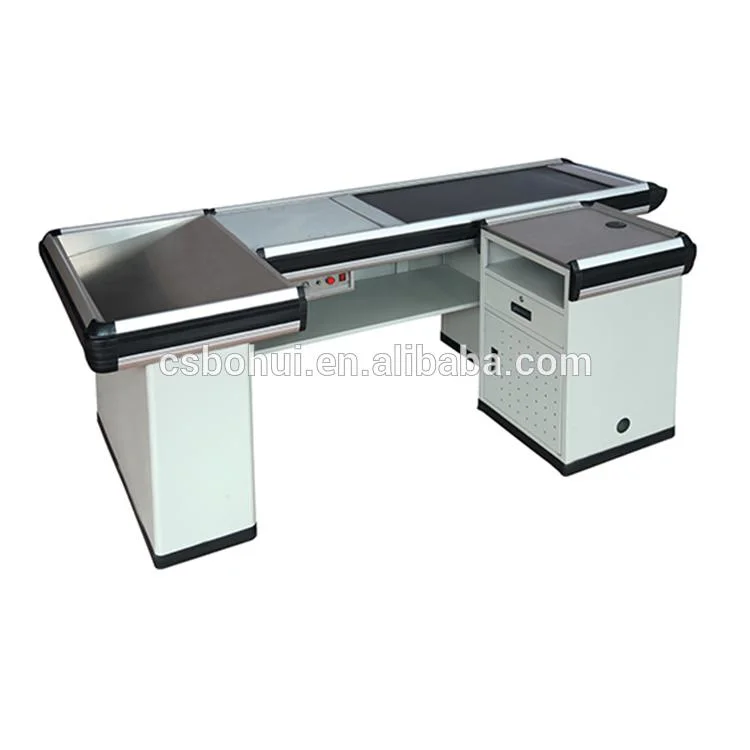 2021 Hot Selling Checkout Counter Store Cashier Desk